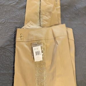 NWT tan Ivy Jane pants